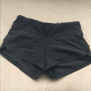 Black lululemon shorts